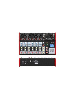 K-Acoustic k-ma8, consola de audio 6 canales y efectos