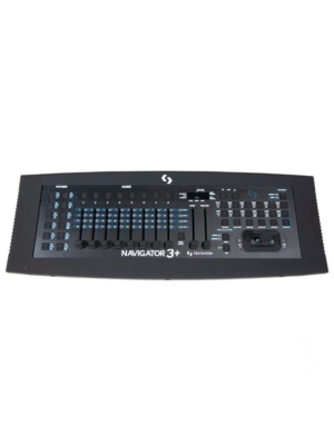 Tecshow navigator 3+, controlador dmx/midi profesional