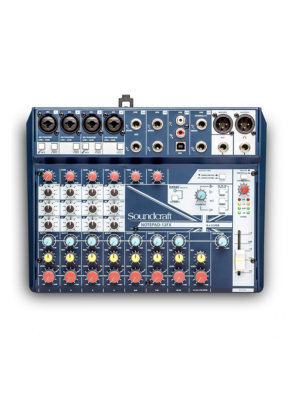 Soundcraft notepad-12fx ,mezclador 12 canales con usb y fx
