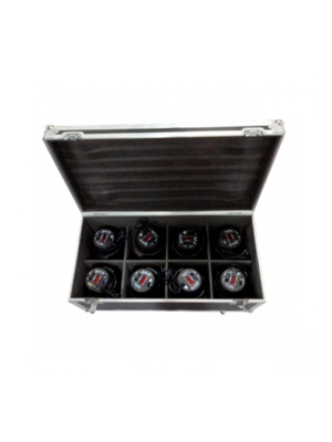 Big Dipper LC001HK, kit 8 cob led 100W + case