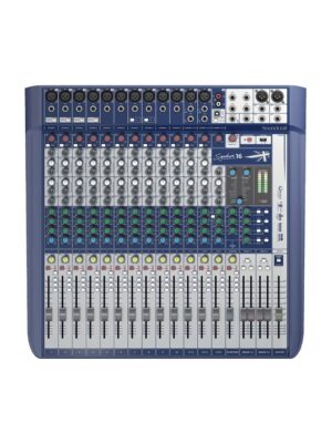 Soundcraft Signature 16, Mezclador 16 Canales con efectos