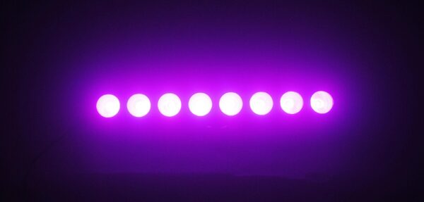 BARCOB 8, Barra controlada por pixel – 8 tri LEDs COB de 15W - Imagen 4