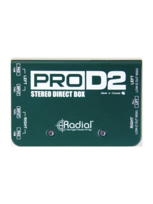 Radial ProD2, Caja Directa Pasiva 2 Canales