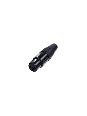 REAN RC3F-BAG, Volante Hembra Negro 3PIN