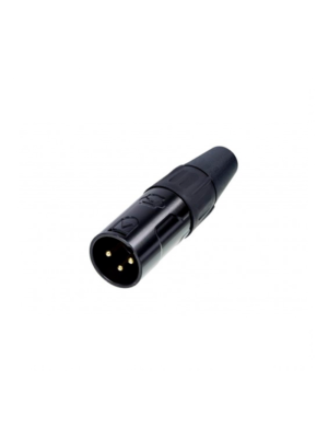 REAN RC3M-BAG, XLR Volante Negro Macho 3PIN