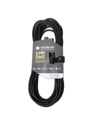 STAGELAB CLM-3DMX-7.5C, Cable DMX 7,5 MTS.