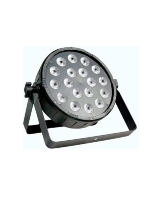 TECSHOW NEBULA TRI, Par Led Flat RGB 18x1W