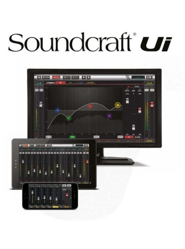 SOUNDCRAFT UI16, Mezclador Rack Digital Wireless - Imagen 4