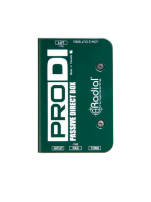 RADIAL PRO DI Caja Directa Pasiva