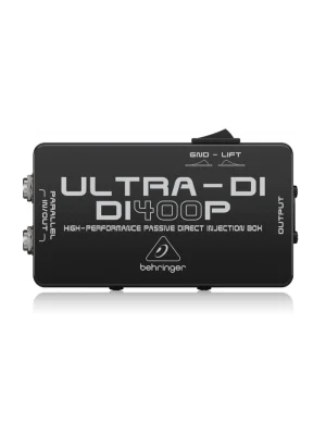 Behringer Ultra-DI DI400P, caja directa pasiva profesional