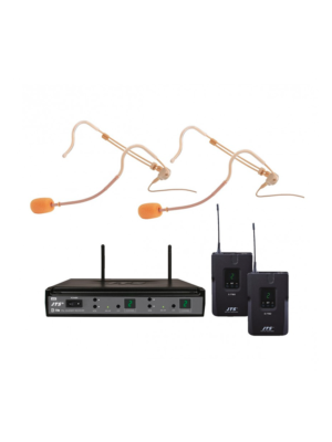 JTS e7du/E7tb+cm-214ulif, sistema inalambrico doble cintillo, beige