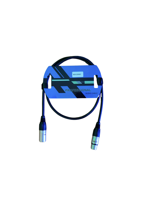 Kabel KM-DMX1, cable dmx 1 mts