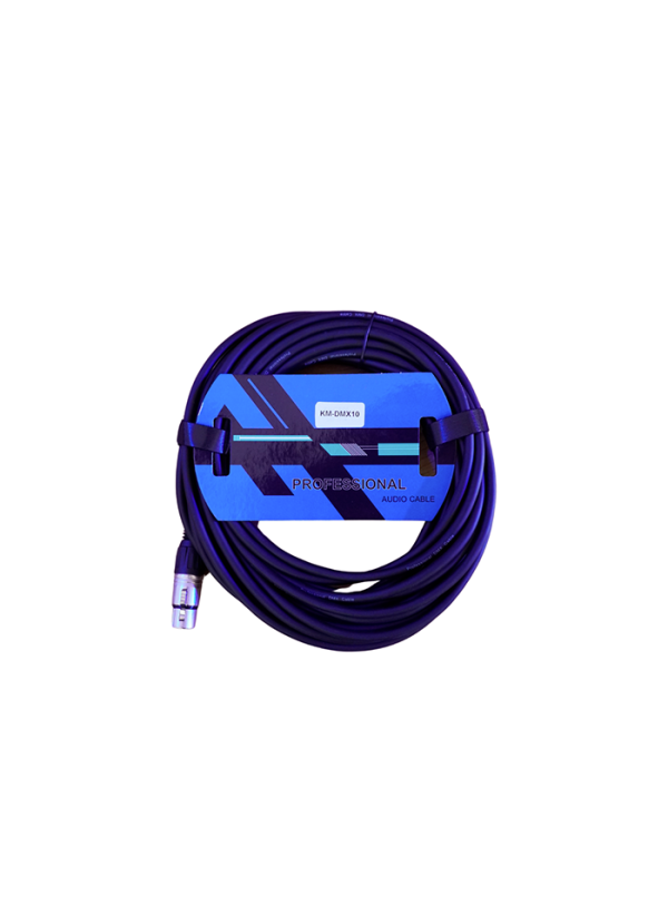 Kabel KM-DMX10, cable DMX 10 mts