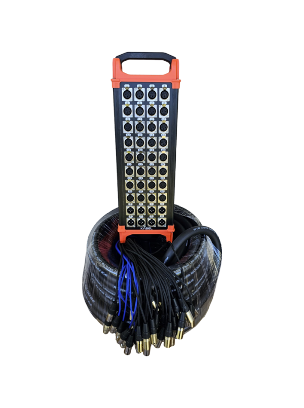 KABEL KM-3215, multipar de audio 32 canales, 8 envios 15 Mts.