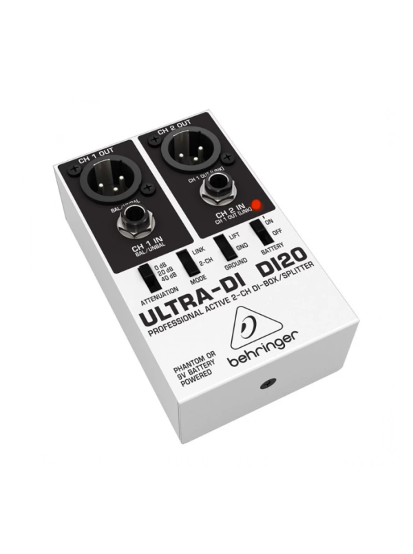 Behringer DI20, caja directa activa de 2 canales