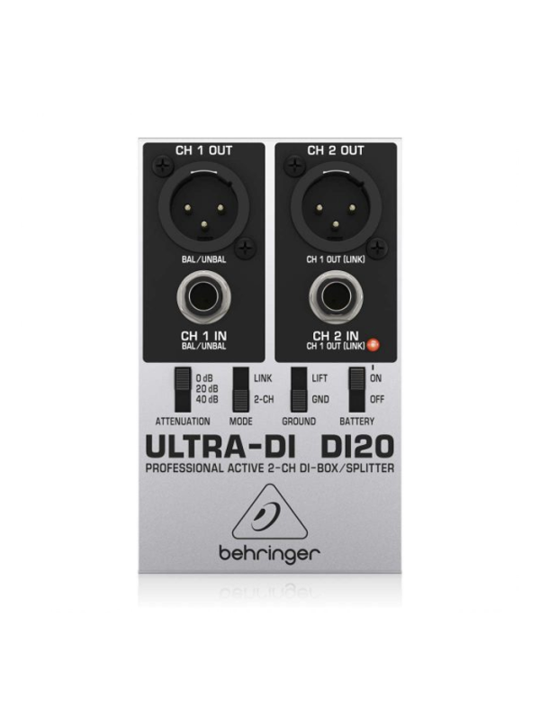Behringer DI20, caja directa activa de 2 canales - Imagen 2