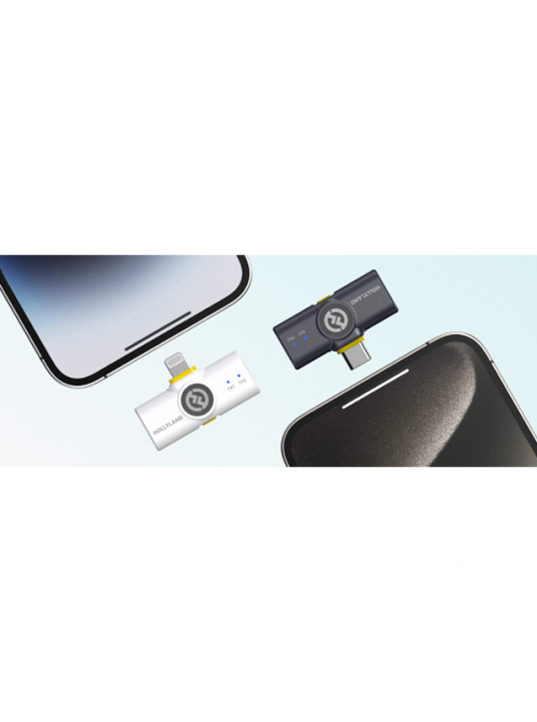 Hollyland LARK M2 DUO, sistema inalámbrico de 2 micrófonos para cámara/smartphone - Imagen 4