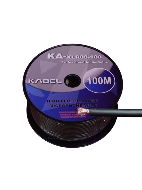 KABEL KA-XLR8X100, Cable Balanceado de Micrófono 0,8 mm. por Metro - Imagen 2