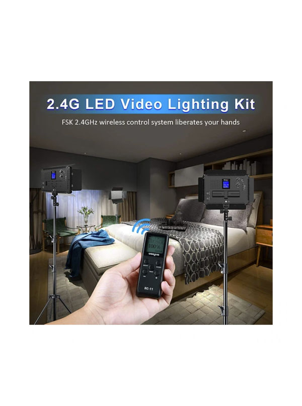 VILTROX VL-192 Bi-2, Kit de 2 Luces de Panel Led Regulable 45W. - Imagen 4