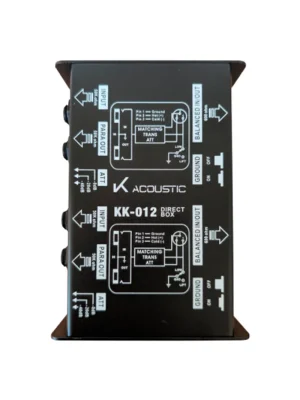 K ACOUSTIC KK-012, caja directa doble pasiva