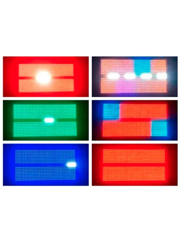 Big topper BT-F960, paleta rgbw led pixel strobe - Imagen 4