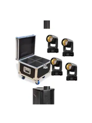 Big Dipper BD-LB150K KIT, Cabeza movil beam 150w /Flight case