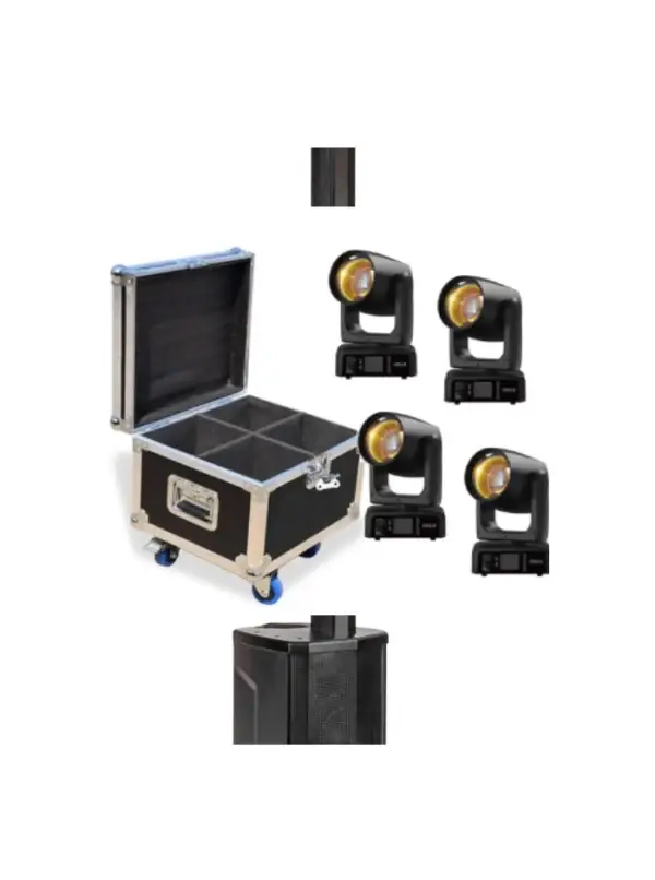 Big Dipper BD-LB150K KIT, Cabeza movil beam 150w /Flight case