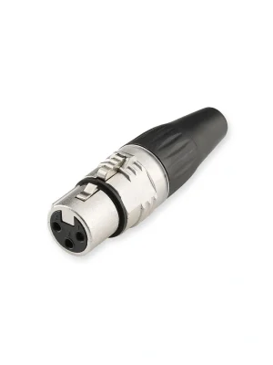 Hicon hix3cfv, conector xlr hembra profesional